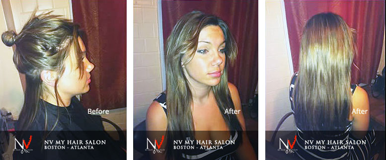 Client Before After Photo Gallery - Hairstylist Nancy's Top | Atlanta &  Boston - NV My Hairsalon |